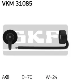 Натяжной ролик, поликлиновойремень SKF купить